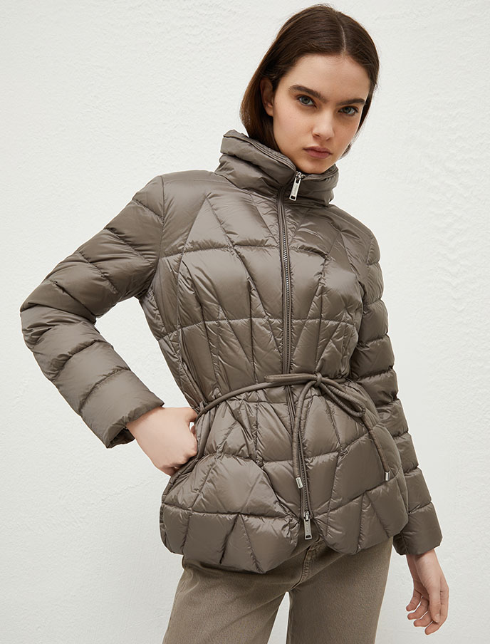 Ladies padded coat best sale